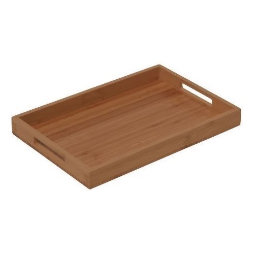BANDEJA MADERA COMAS BAMBU 40X30X3CMS